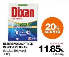 Dixan - Detersivo Lavatrice In Polvere