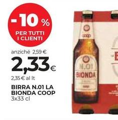 Coop - Birra N.01 La Bionda