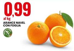 Arance Navel Con Foglia