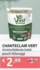 Vert - Chanteclair Ammorbidente Bebe Pouch