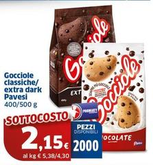 Pavesi - Gocciole Classiche/Extra Dark