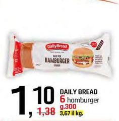 Daily bread - 6 Hamburger