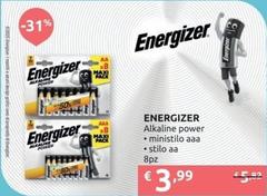 Energizer - Alkaline Power Ministilo Aaa