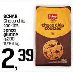 Schar - Choco Chip Cookies Senza Glutine