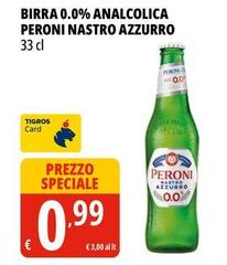 Peroni - Birra 0.0% Analcolica Nastro Azzurro