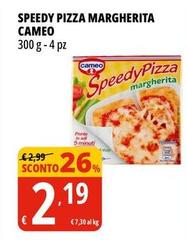 Cameo - Speedy Pizza Margherita