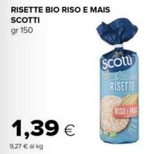 Scotti - Risette Bio Riso E Mais