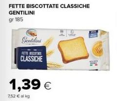 Gentilini - Fette Biscottate Classiche