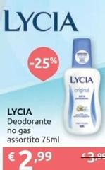 Lycia - Deodorante No Gas