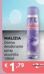 Malizia - Donna Deodorante Spray