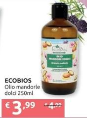 Ecobios - Olio Mandorle Dolci