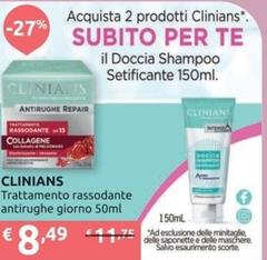 Clinians -  Trattamento Rassodante Antirughe Giorno
