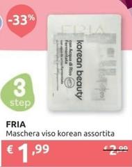 Fria - Maschera Viso Korean Assortita