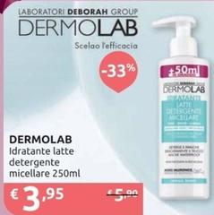 Deborah - Dermolab Idratante Latte Detergente Micellare