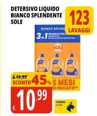 Sole - Detersivo Liquido Bianco Splendente