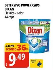 Dixan - Detersivo Power Caps