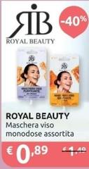 Royal - Maschera Viso Monodose
