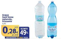 Sant'anna - Acqua Naturale, Frizzante