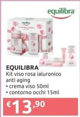 Equilibra - Kit Viso Rosa Ialuronico Anti Aging