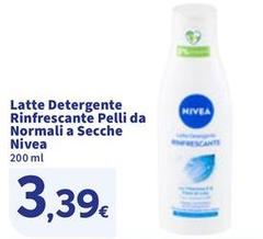 Nivea - Latte Detergente Rinfrescante Pelli Da Normali A Secche