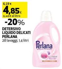 Perlana - Detersivo Liquido Delicati