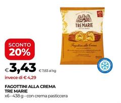 Tre Marie - Fagottini Alla Crema