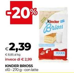 Ferrero - Kinder Brioss