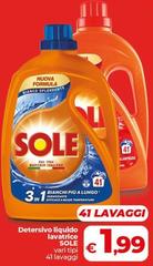 Sole - Detersivo Liquido Lavatrice