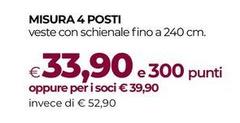 Misura -  4 Posti