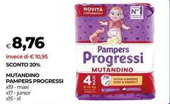 Pampers - Mutandino Progressi