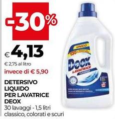 Deox - Detersivo Liquido Per Lavatrice