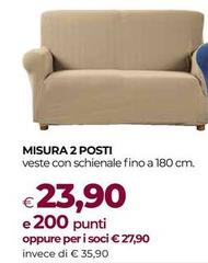 Misura -  2 Posti