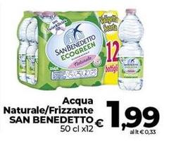 San Benedetto - Acqua Naturale/Frizzante