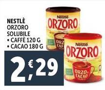 Nestlè - Orzoro Solubile Caffè/Cacao