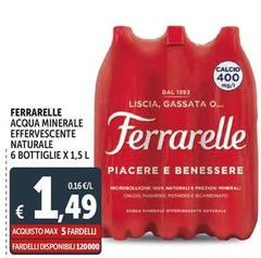Ferrarelle - Acqua Minerale Effervescente Naturale