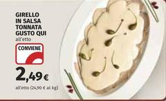 Gusto Qui - Girello In Salsa Tonnata