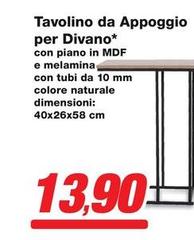 Tavolino Da Appoggio Per Divano*