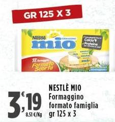 Nestlè - Mio Formaggino Formato Famiglia
