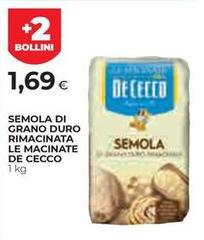 De Cecco - Semola Di Grano Duro Rimacinata Le Macinate