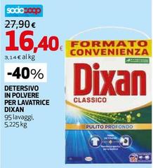 Dixan - Detersivo In Polvere Per Lavatrice