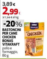 Vitakraft - Bastoncini Per Cane Chicken Bonas