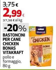 Vitakraft - Bastoncini Per Cane Chicken Bonas