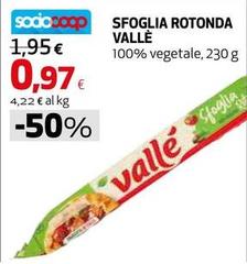 Vallè - Sfoglia Rotonda