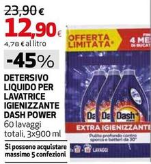 Dash - Detersivo Liquido Per Lavatrice Igienizzante