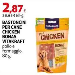 Vitakraft - Bastoncini Per Cane Chicken Bonas