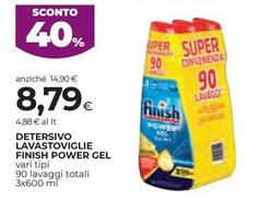 Finish - Detersivo Lavastoviglie Power Gel