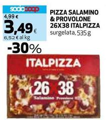 Italpizza - Pizza Salamino & Provolone 26x38