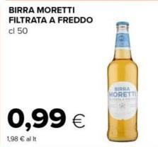 Moretti - Birra Filtrata A Freddo