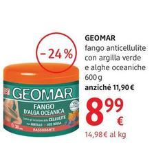 Geomar - Fango Anticellulite Con Argilla Verde E Alghe Ocaniche 600 G