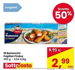 Findus - 18 Bastoncini Capitan
